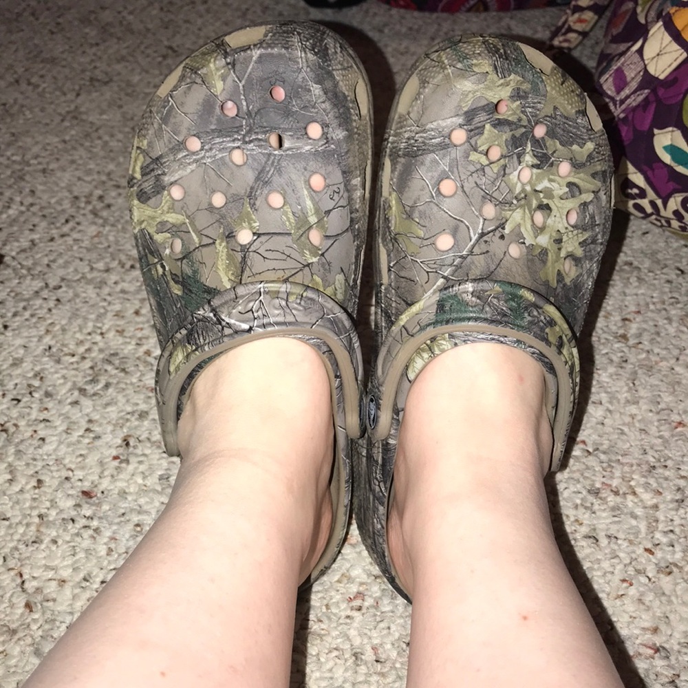 Camo Crocs